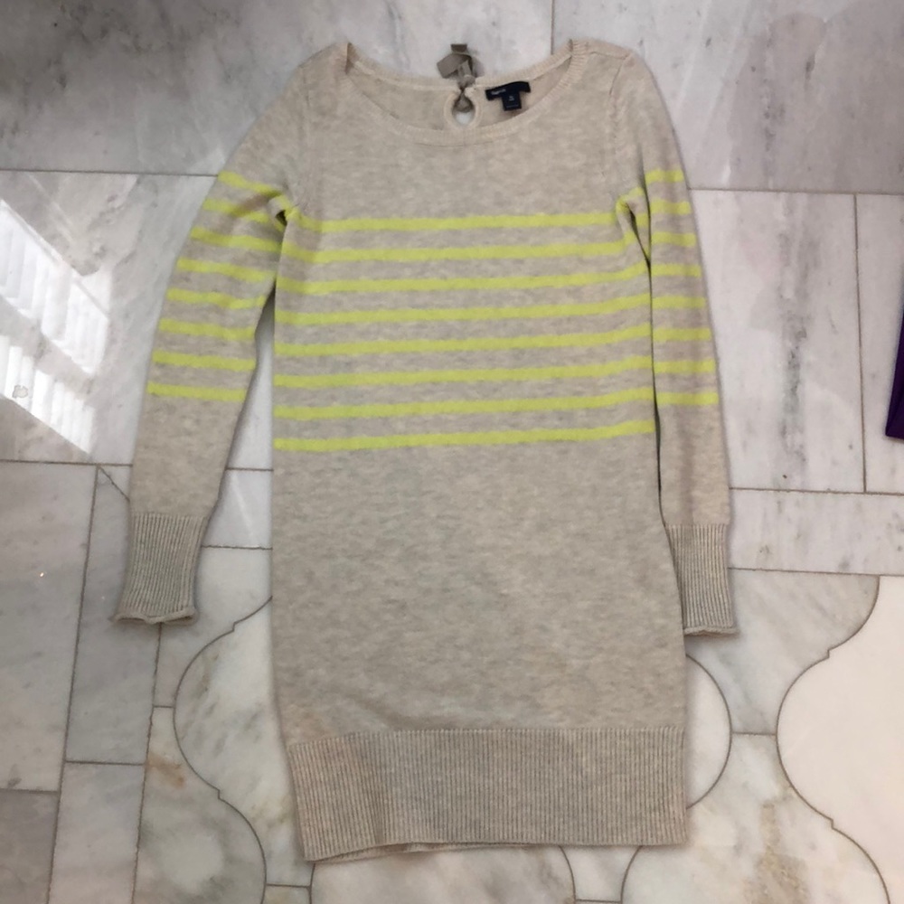 Long sleeve kids sweater dress